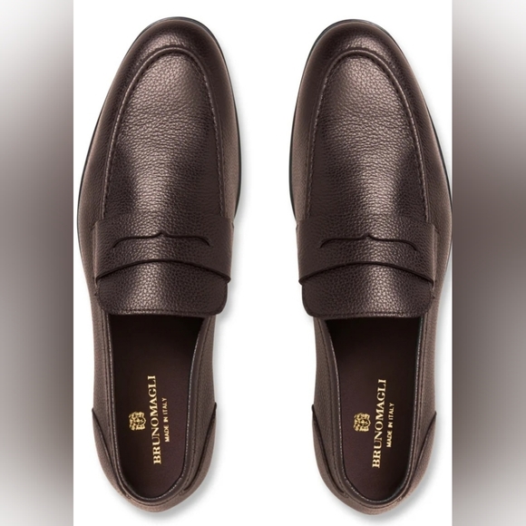 Size 10.5 - New Men\'s Bruno Magli Lastea Brown Loafer main image 8